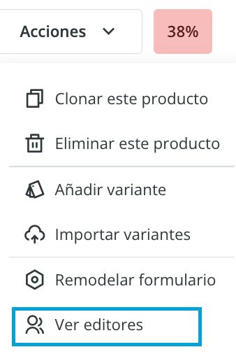 Seguridad: ver editores