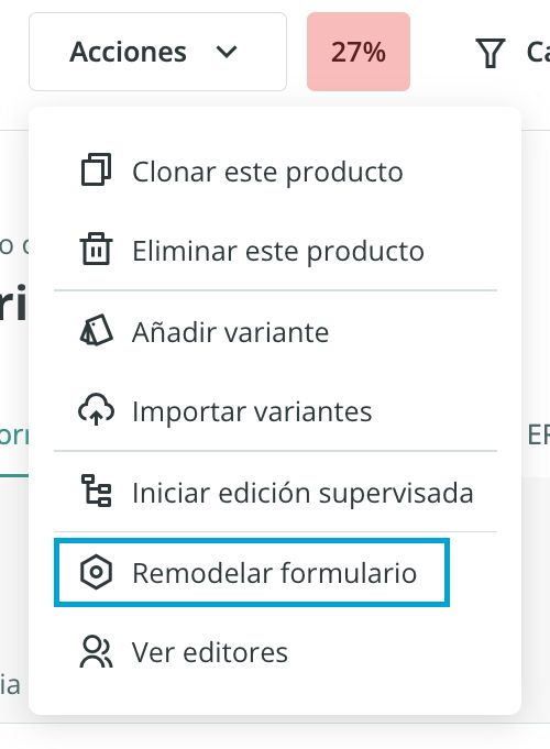 17b: Así se modifica un campo (desde el formulario de producto) para que no pueda editarse desde la edición de producto. Opción útil para los que se modifican desde un conector de entrada (y así evitar que se hagan cambios inútiles porque se perderían con la acción del conector).