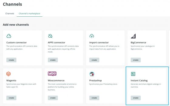 Channel's marketplace