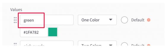 olor green