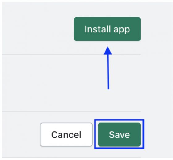 Configuración para Shopify