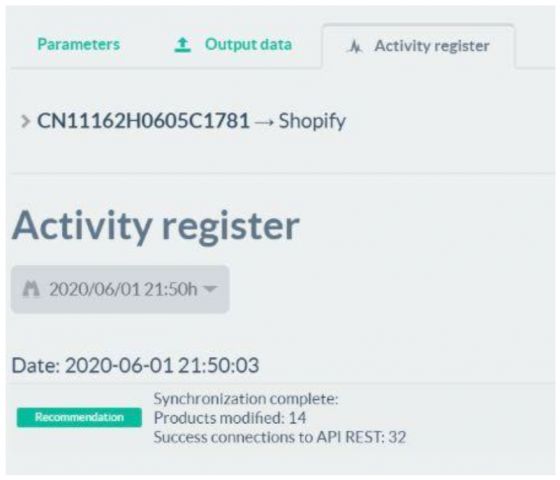 Activity register
