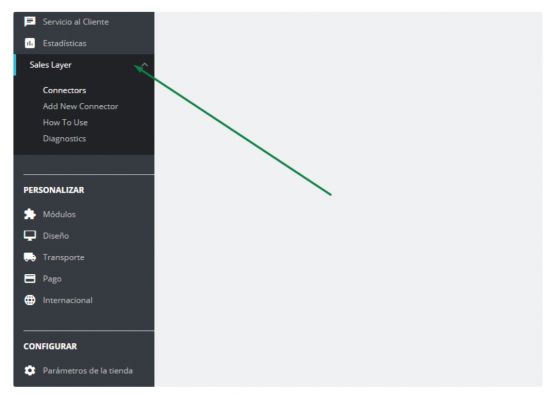 Configuración en Prestashop