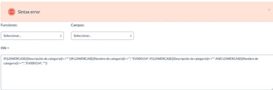 Syntax Error
