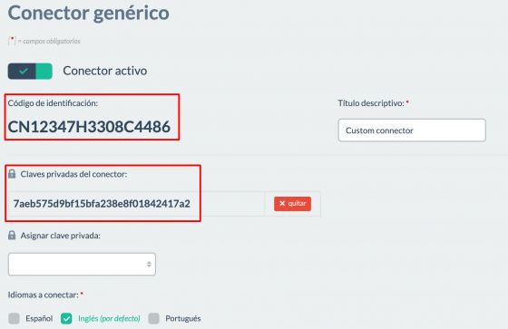 Conector