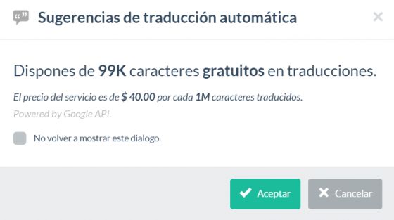 Google Translator plugin
