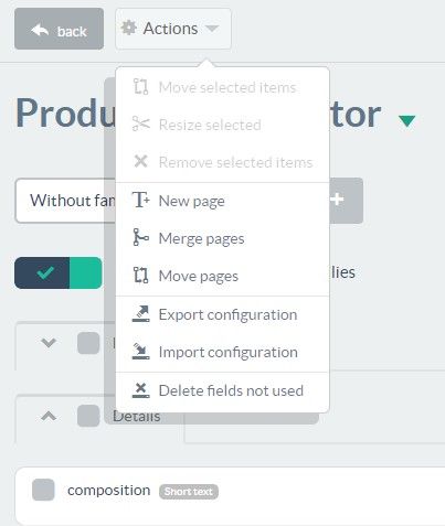Editing a form’s fields using the Form Editor in Families”