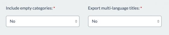 Empty categories