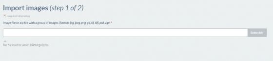 4.1 Importing images manually
